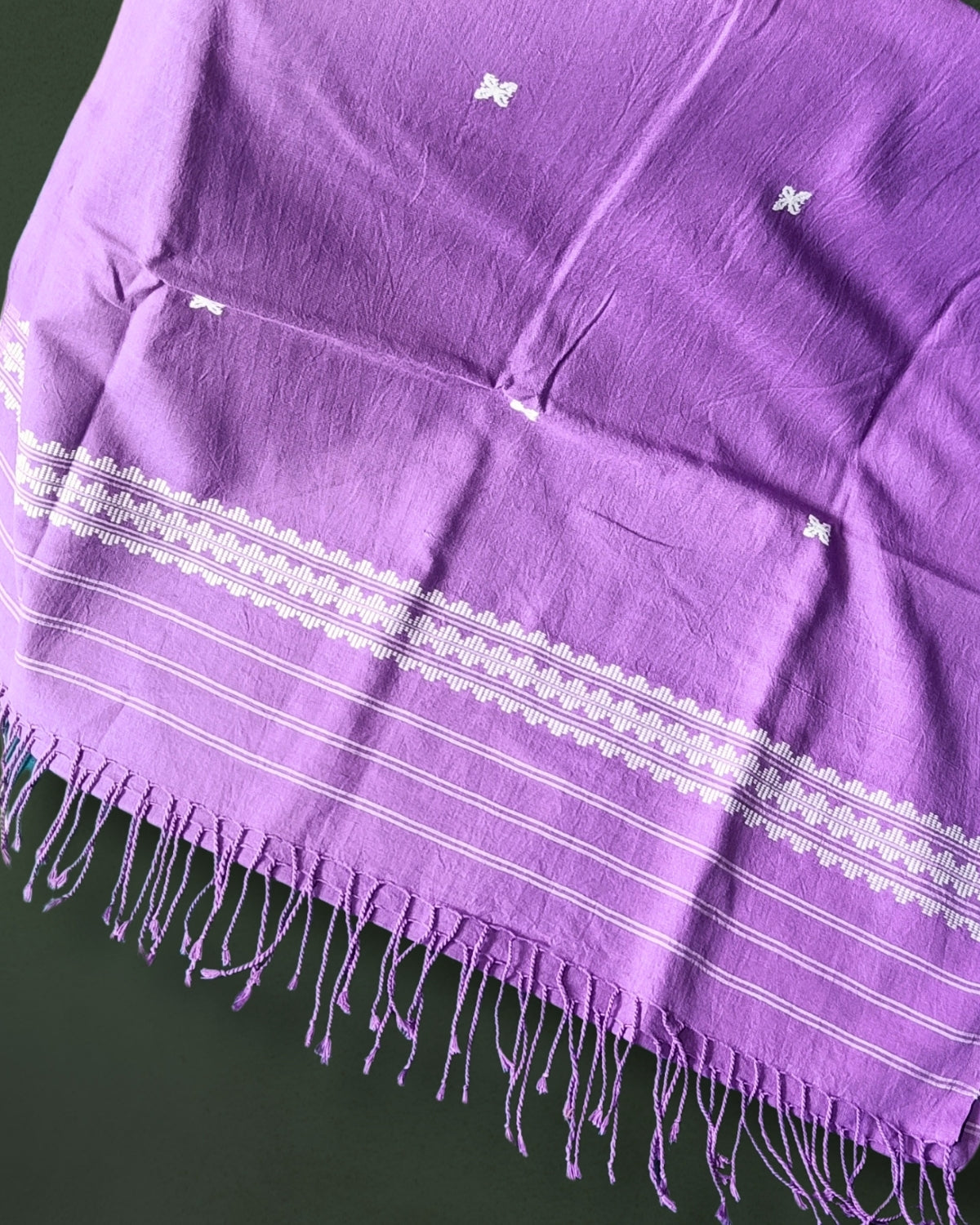 Cotton stole - Lavender
