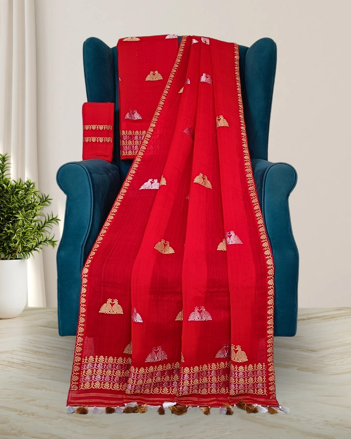 Kesapaat cotton mekhela sador