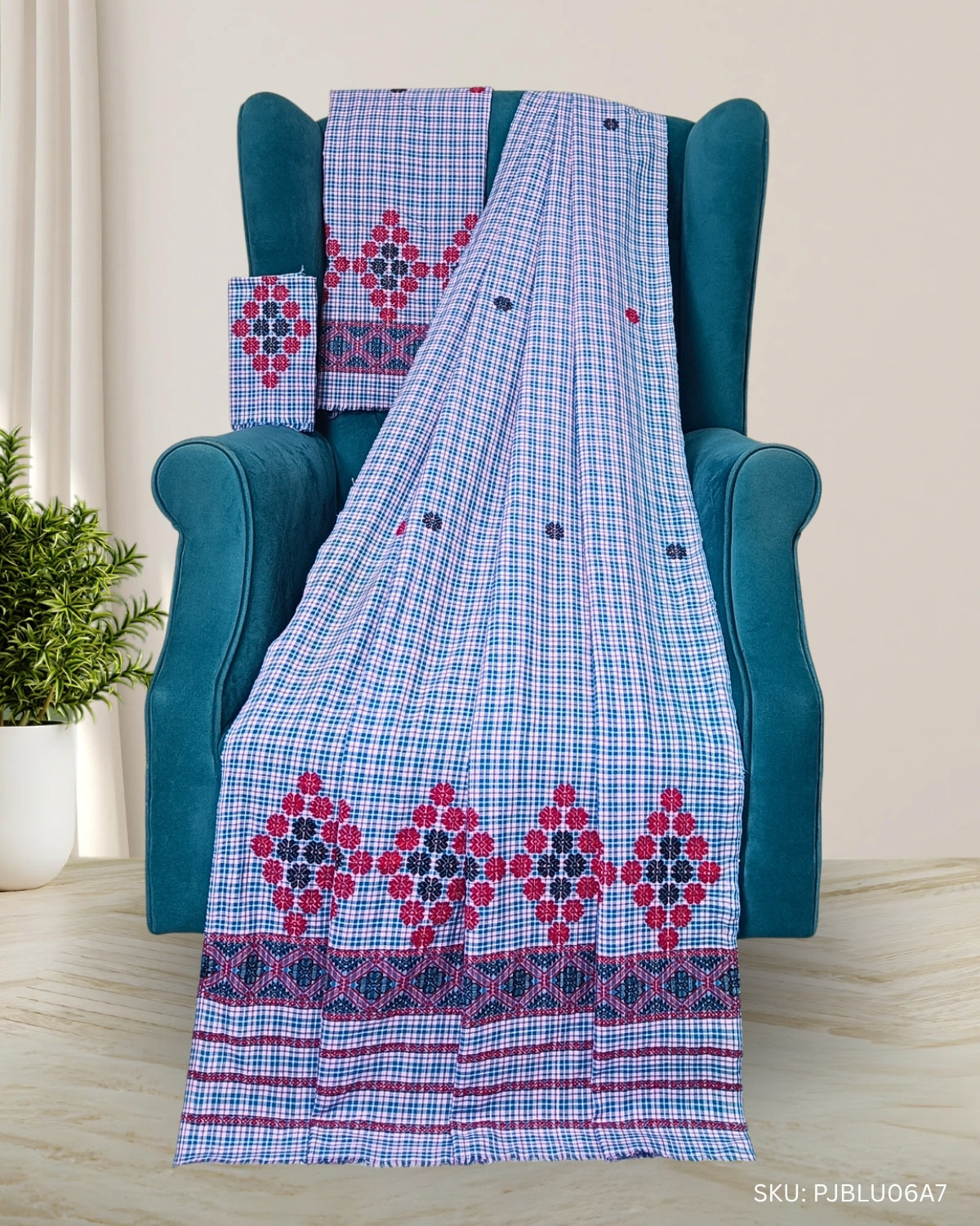 Pajok design Mising mekhela sador