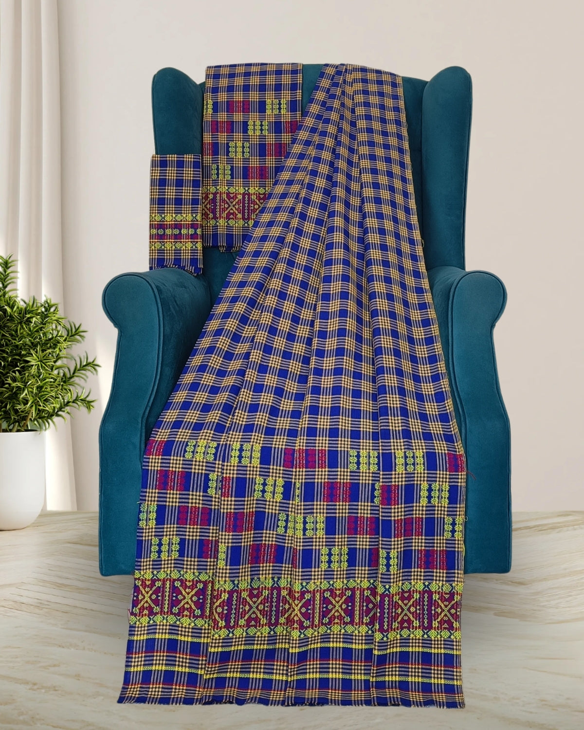 Pajok design Mising mekhela sador