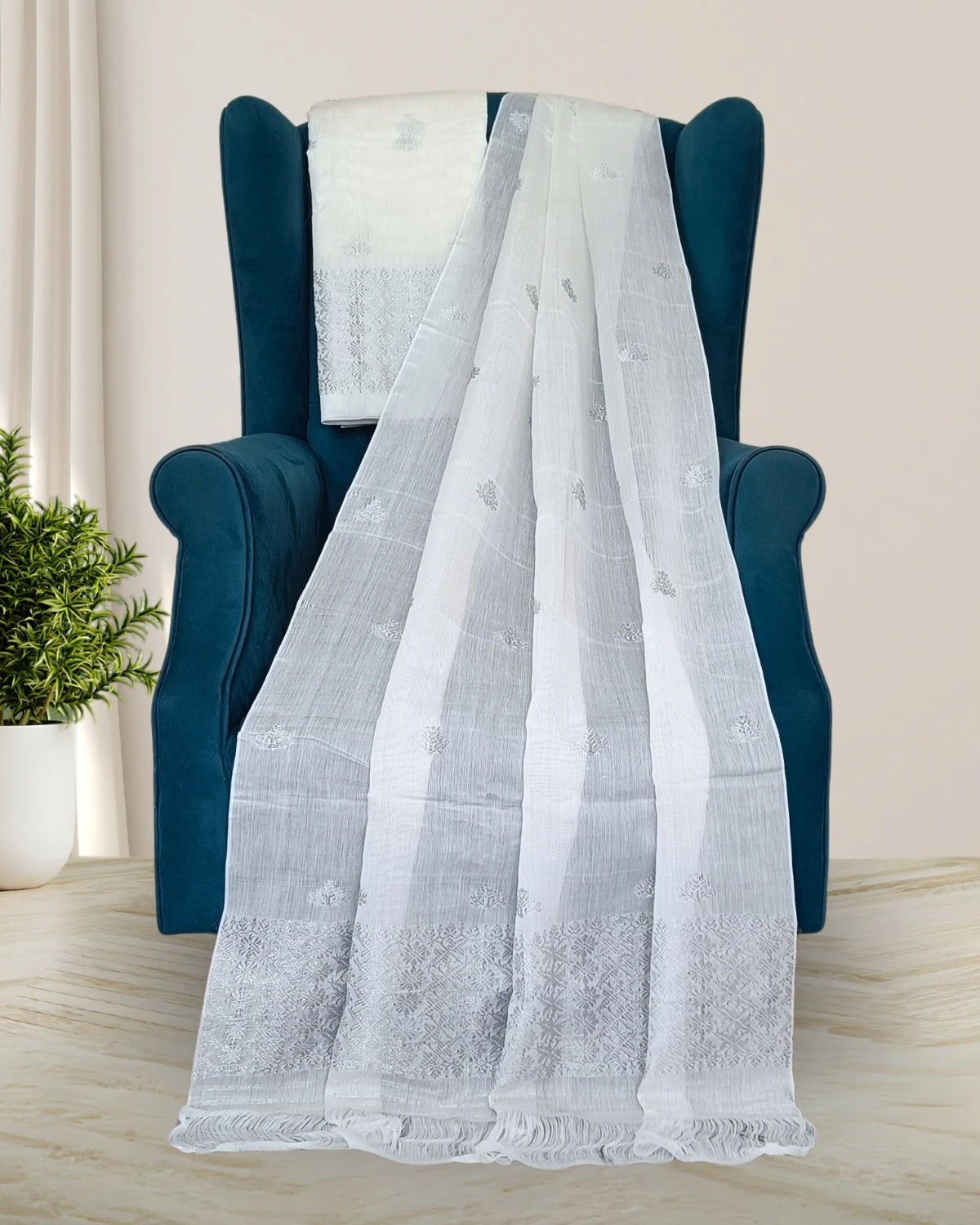 Nuni cotton mekhela sador