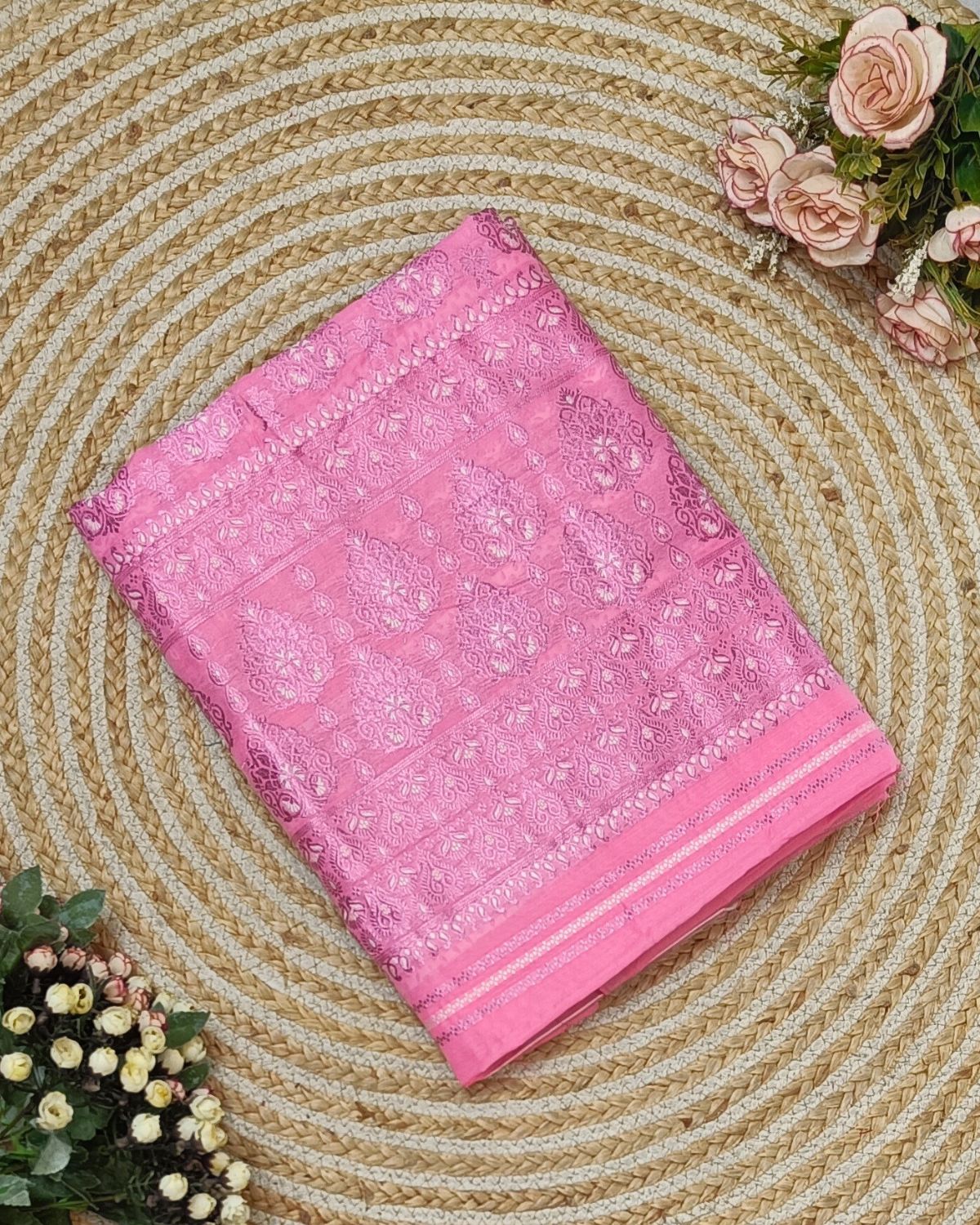 Semi paat mekhela sador