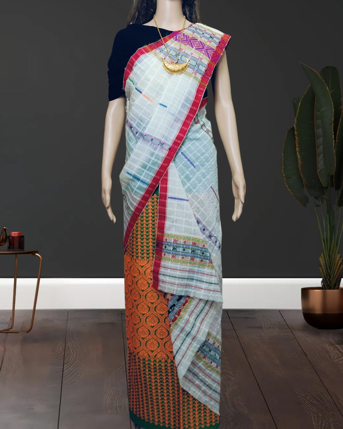 Gero design semi nuni single sador - White