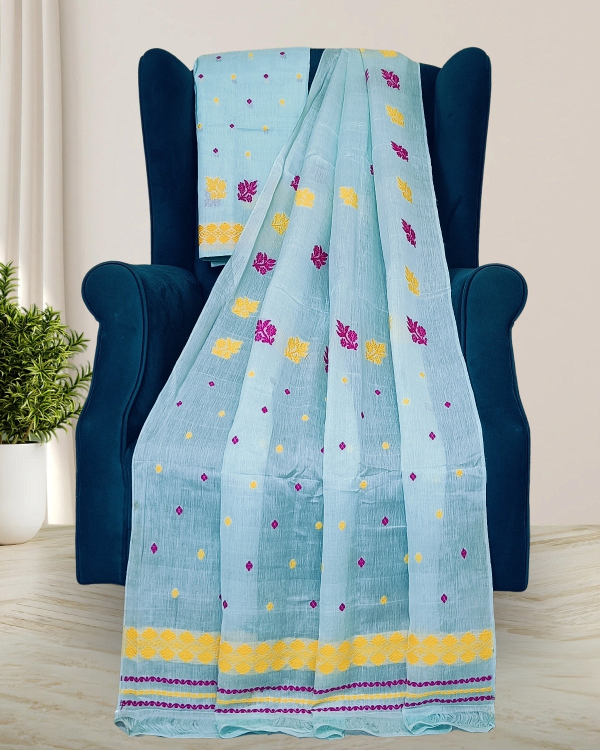 Kesapaat cotton mekhela sador