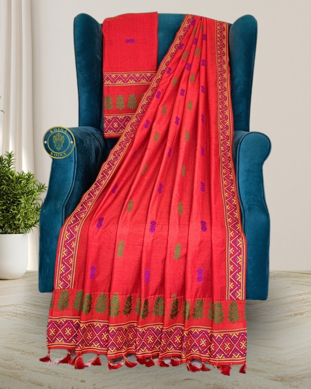Karbi set - Red