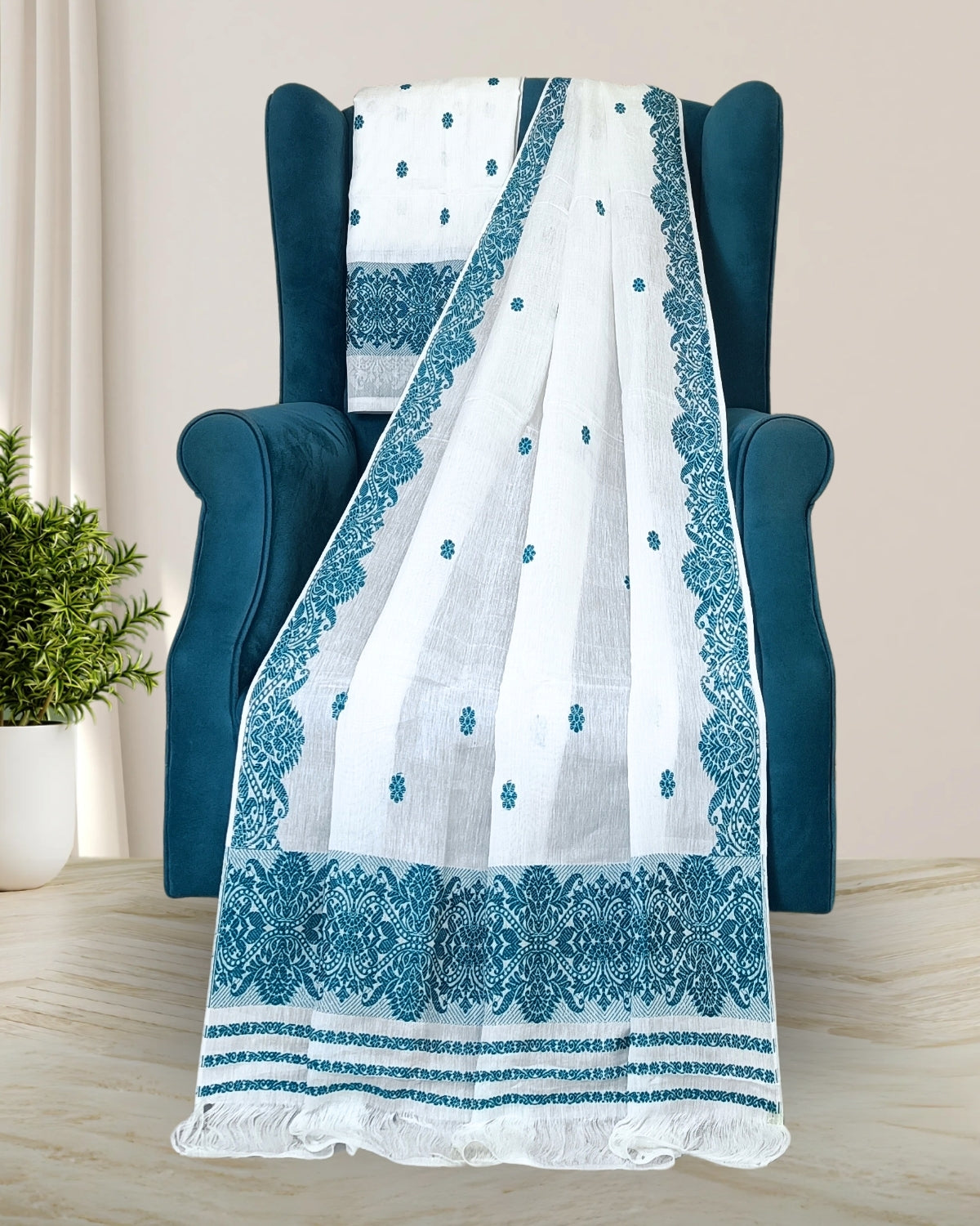 Kesapaat cotton mekhela sador