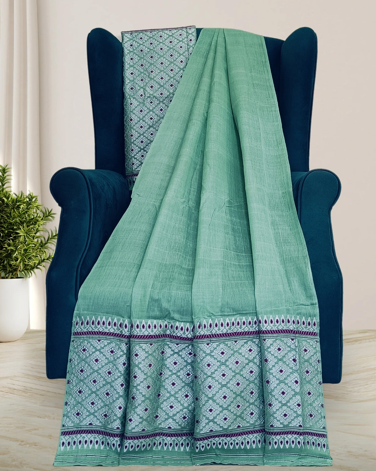 Kesapaat cotton mekhela sador