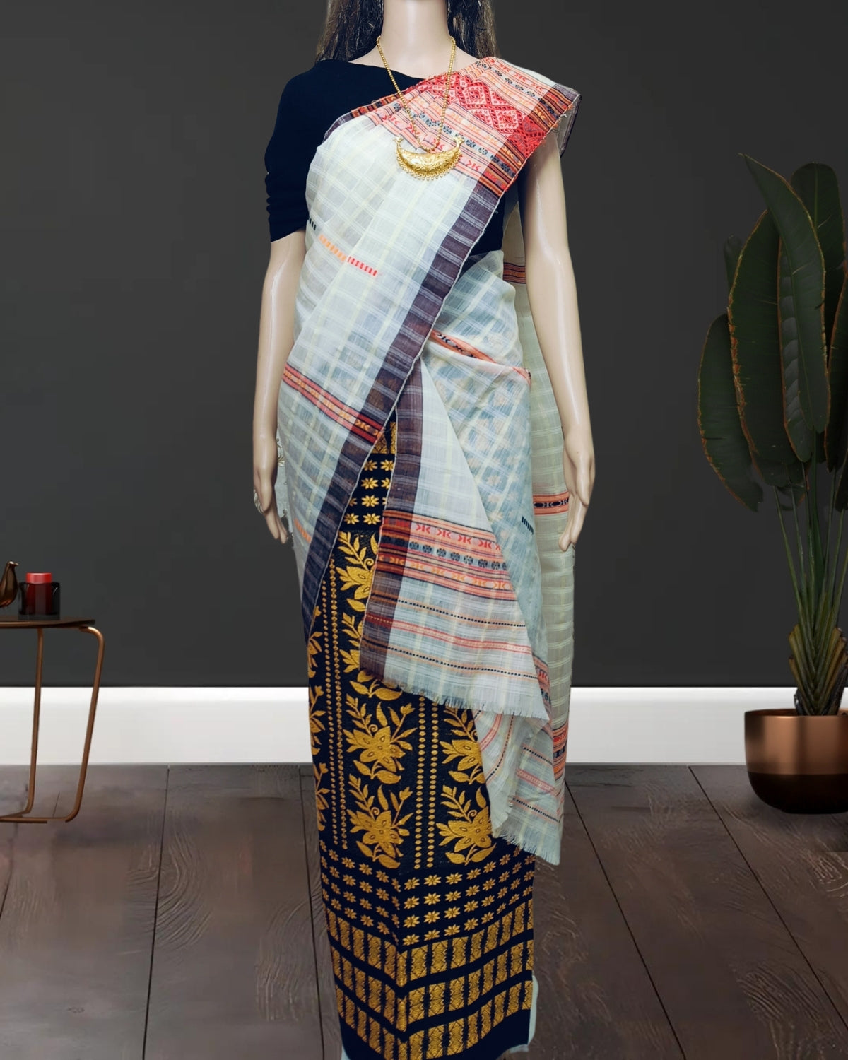 Gero design semi nuni single sador - White