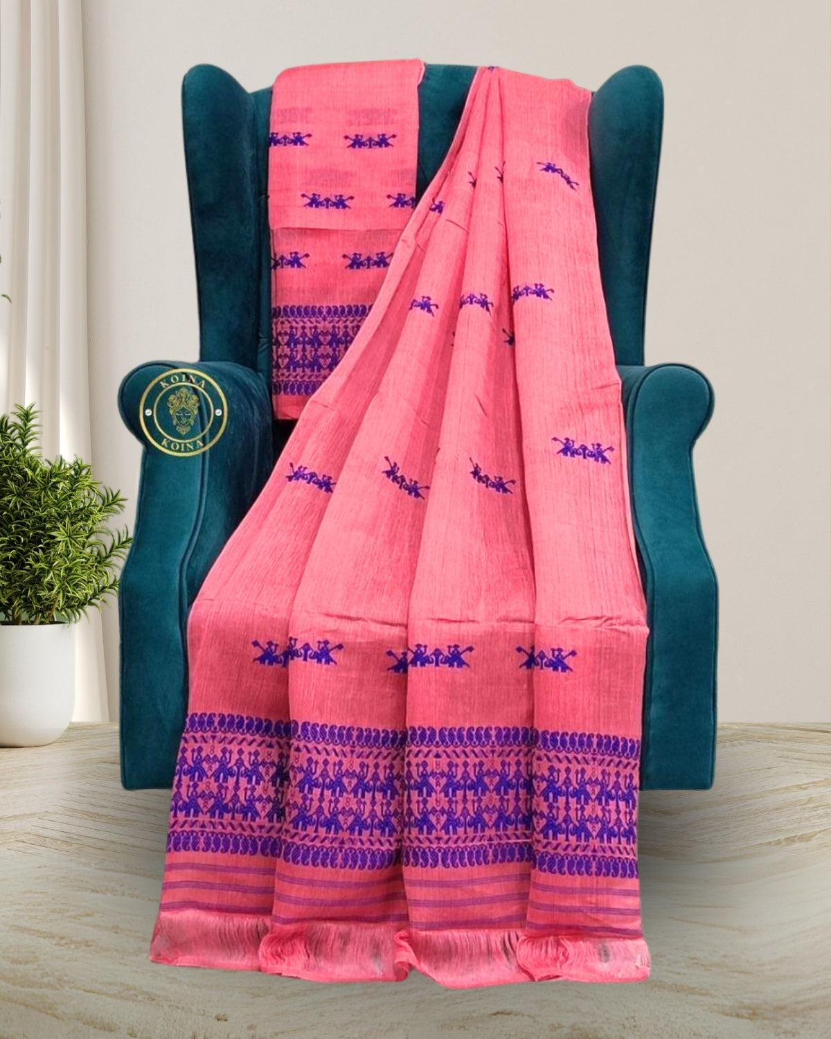 Nuni cotton mekhela sador