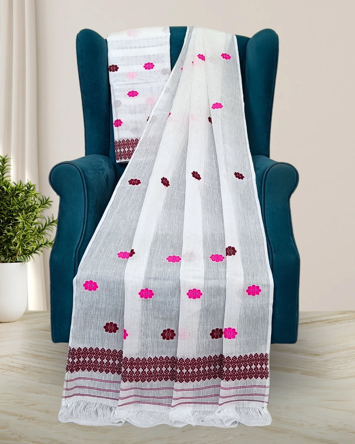 Nuni cotton mekhela chadar