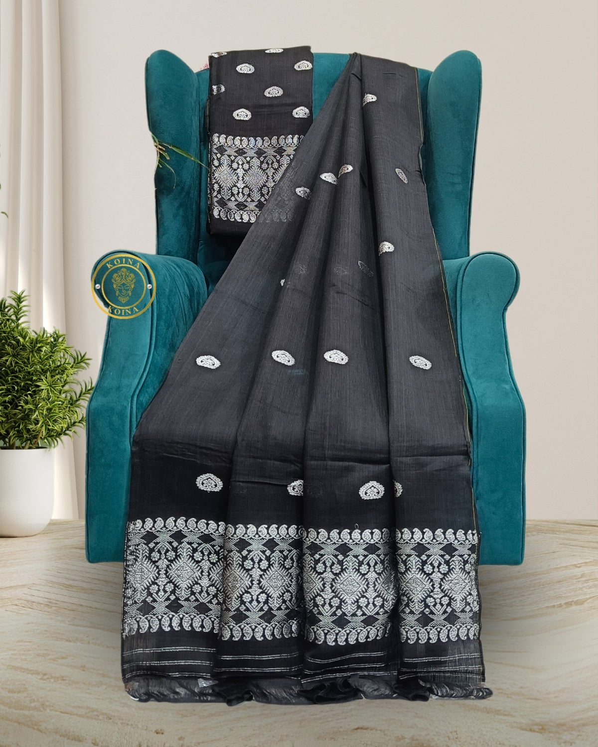 Nuni cotton mekhela sador
