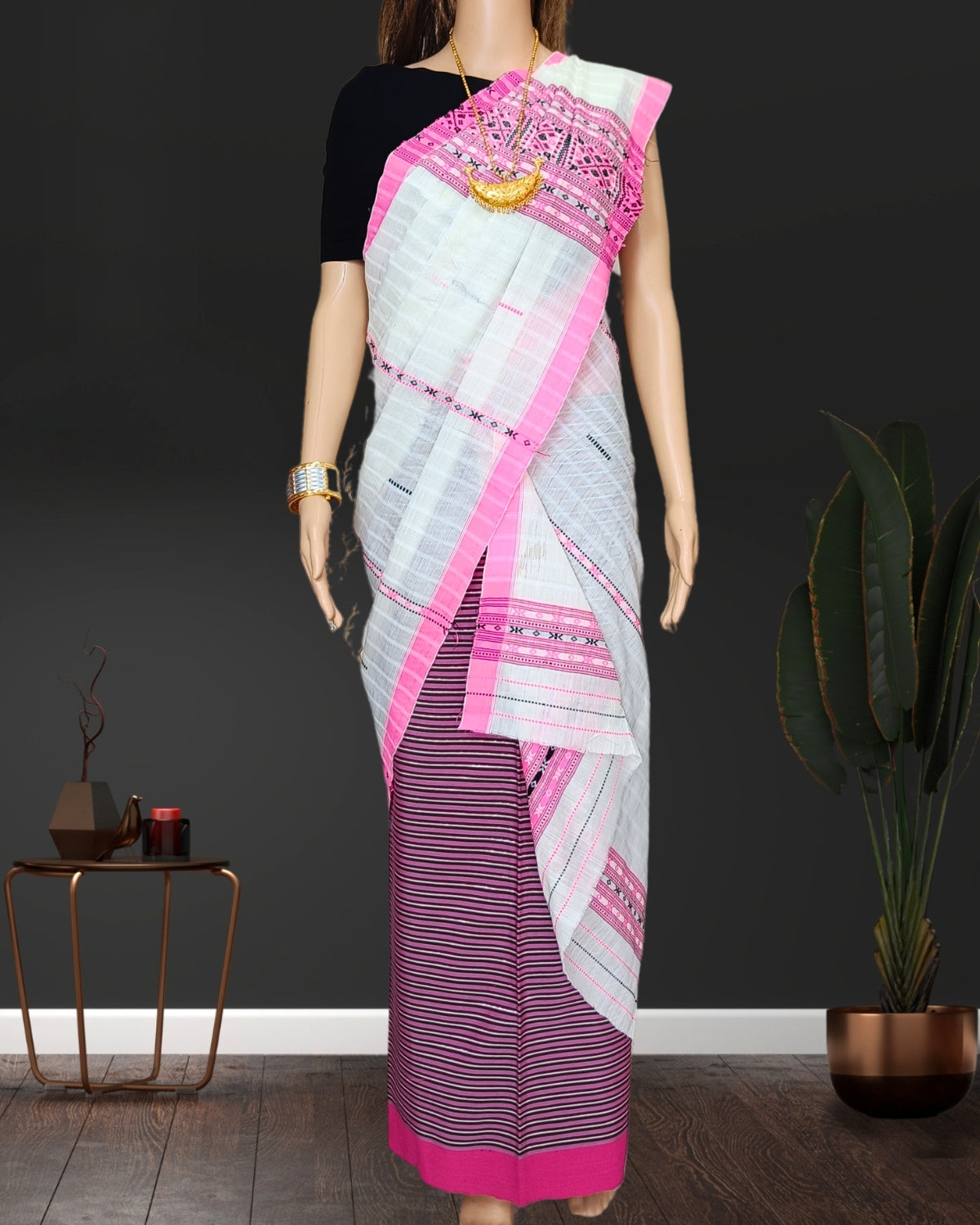 Gero design single chadar - White
