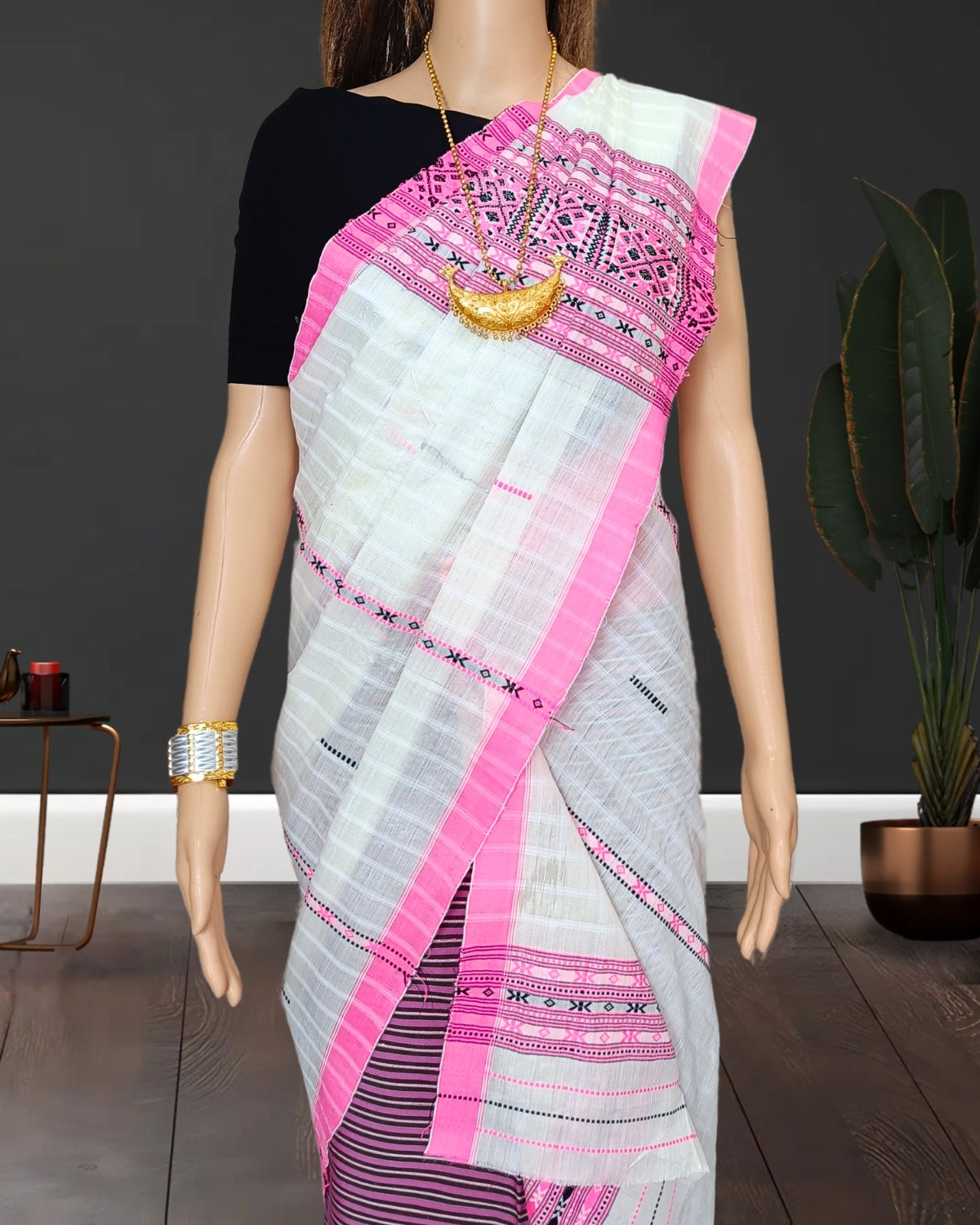 Gero design single chadar - White