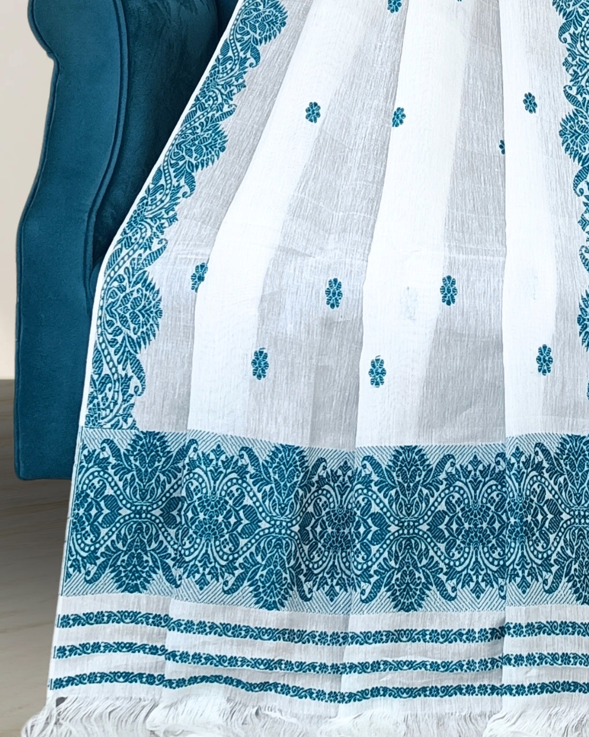 Kesapaat cotton mekhela sador