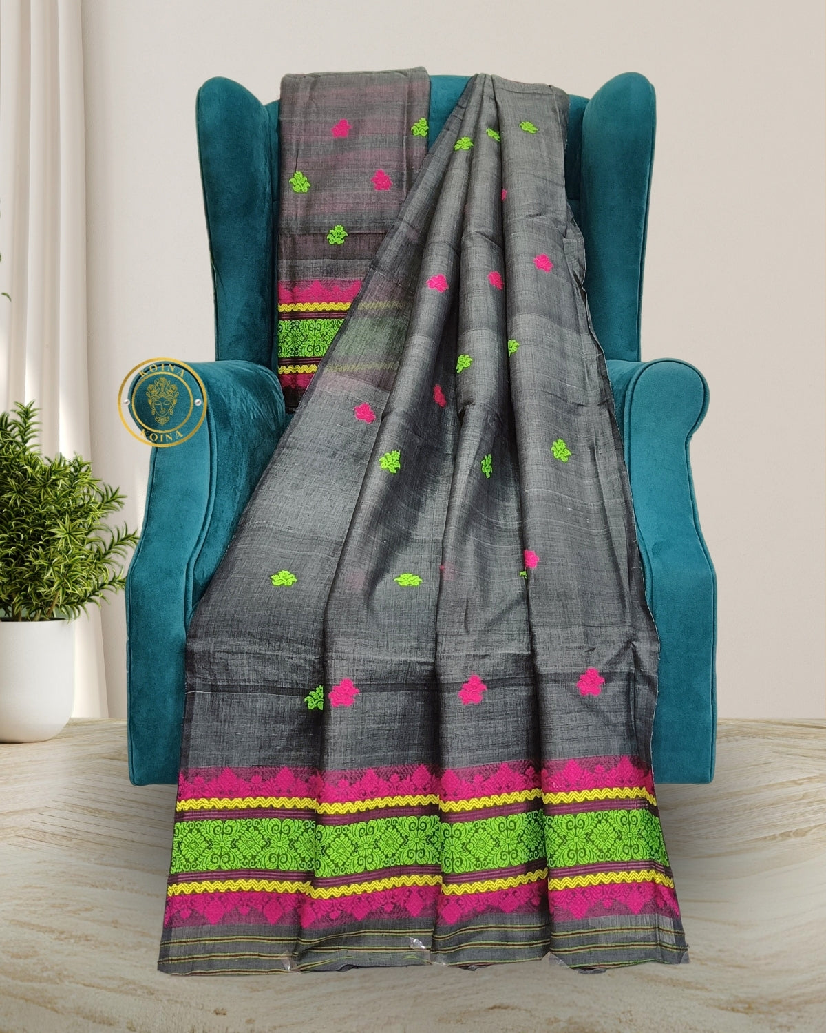 Nuni cotton mekhela sador