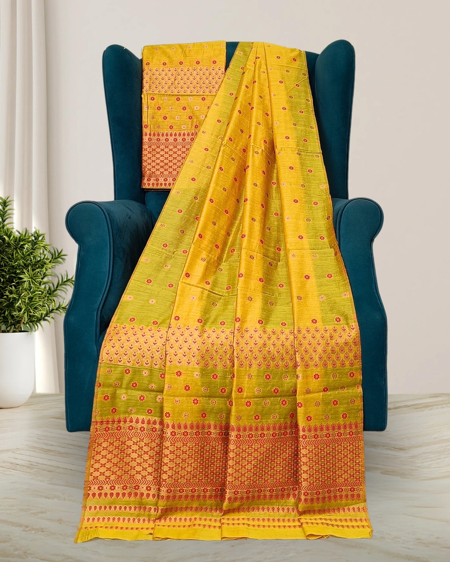 Super cotton mekhela sador