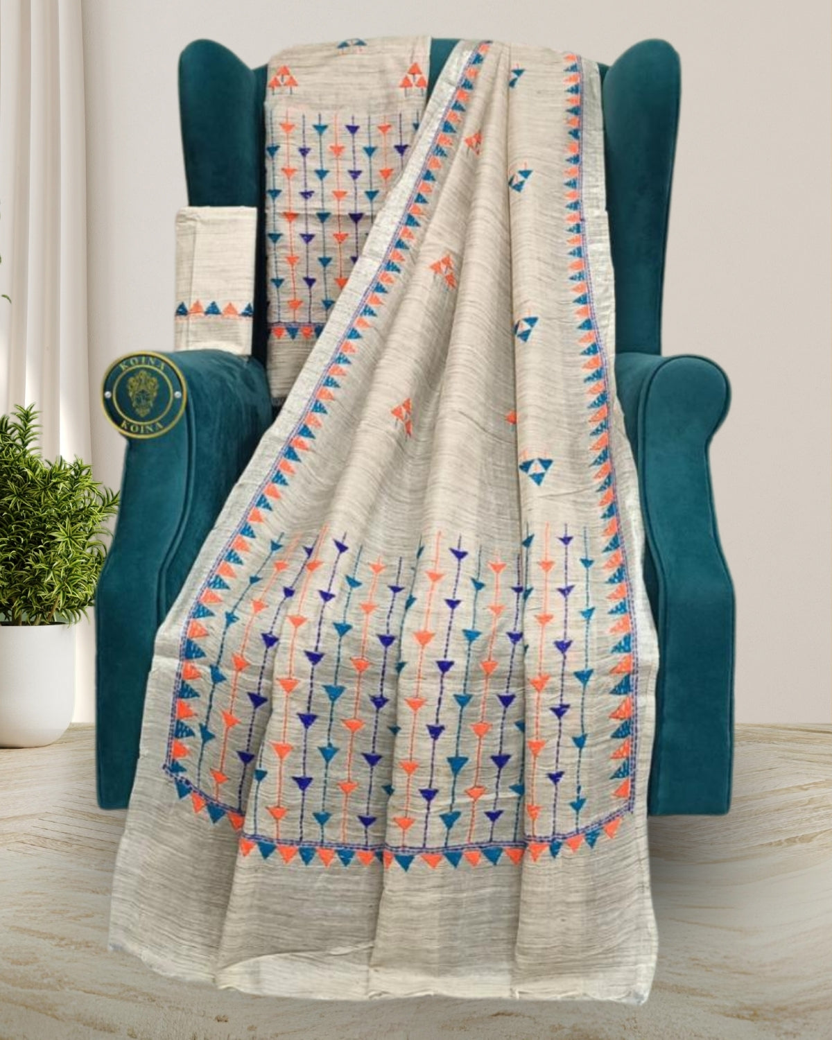 Semi ghisa mekhela sador