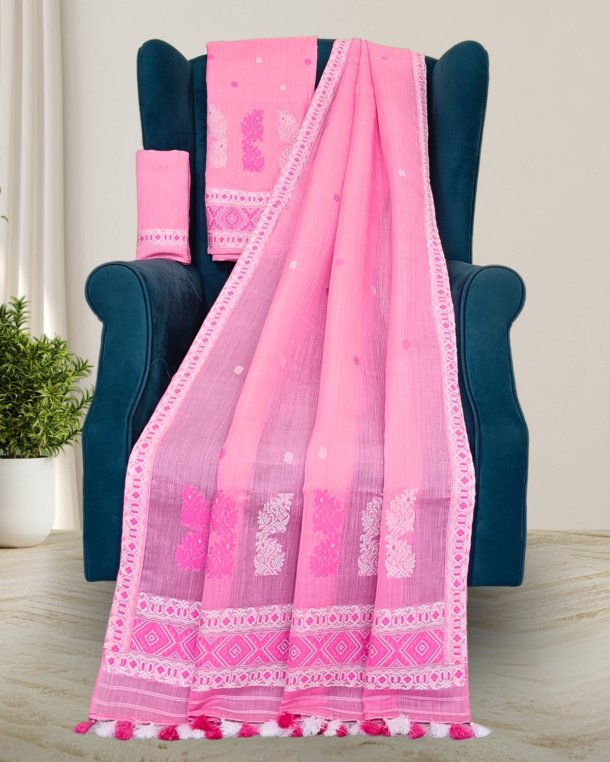 Kesapaat cotton mekhela sador