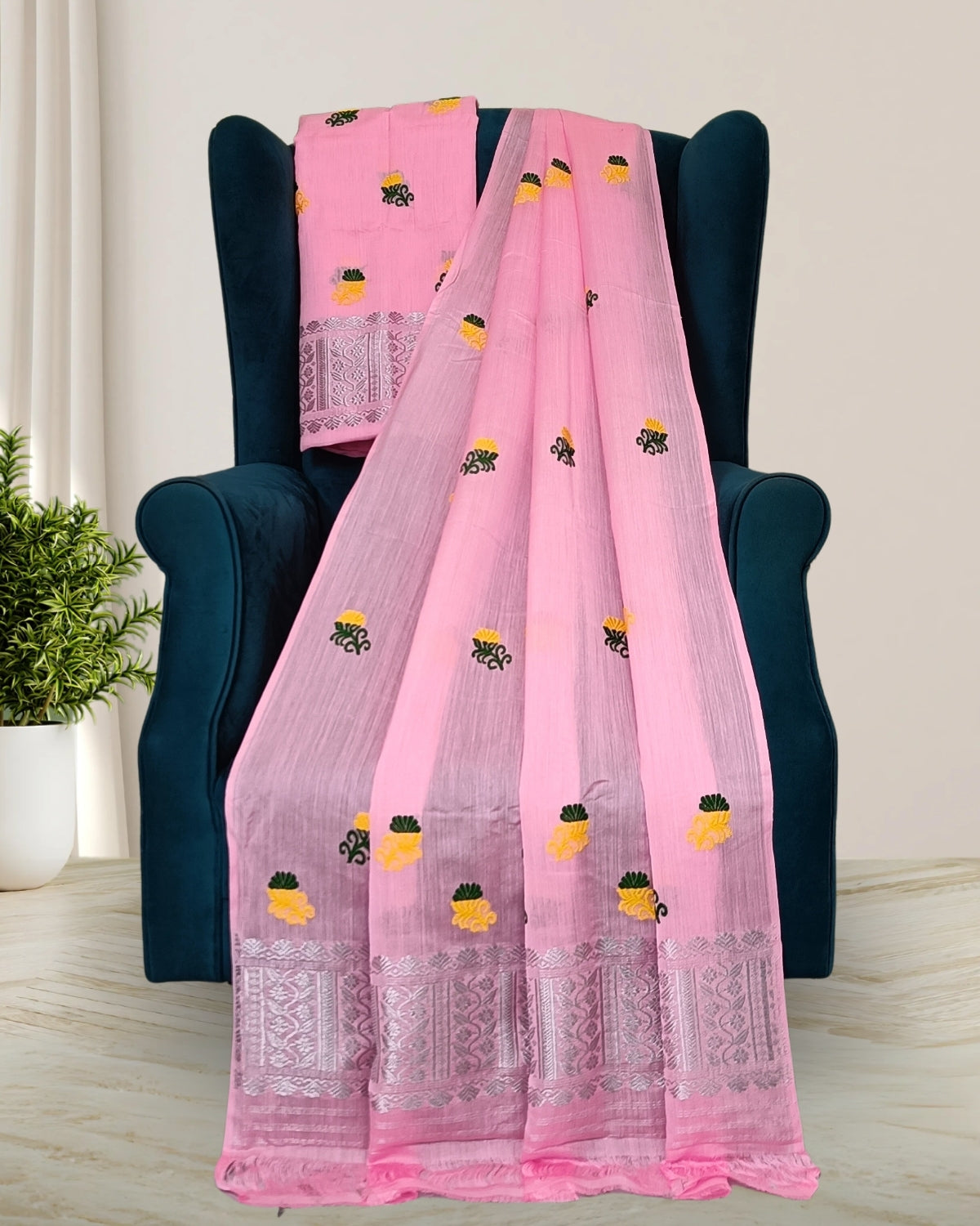 Kesapaat cotton mekhela sador