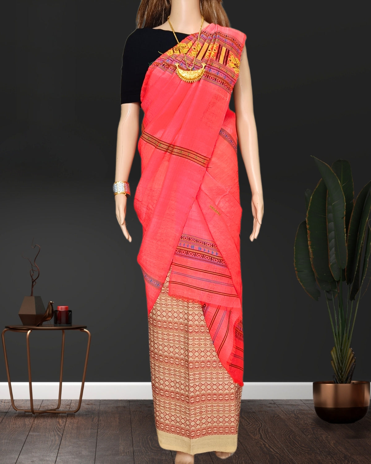 Gero design semi nuni single sador - Orange