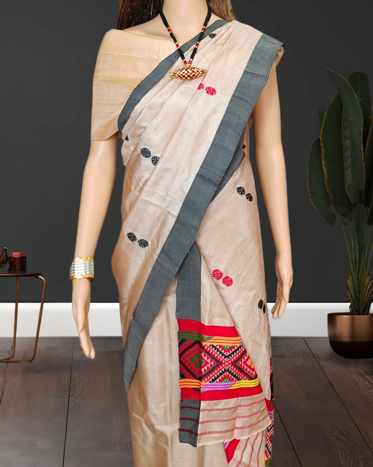 Tussar silk single chadar