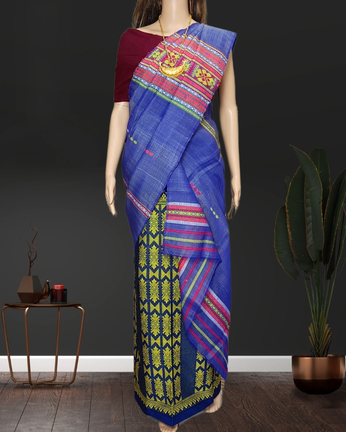 Gero design semi nuni single sador - Blue