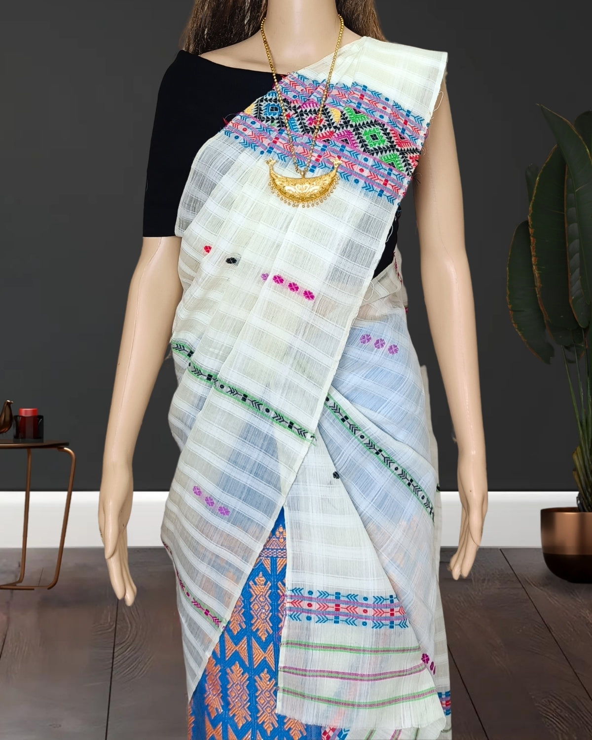 Gero design semi nuni single sador - White