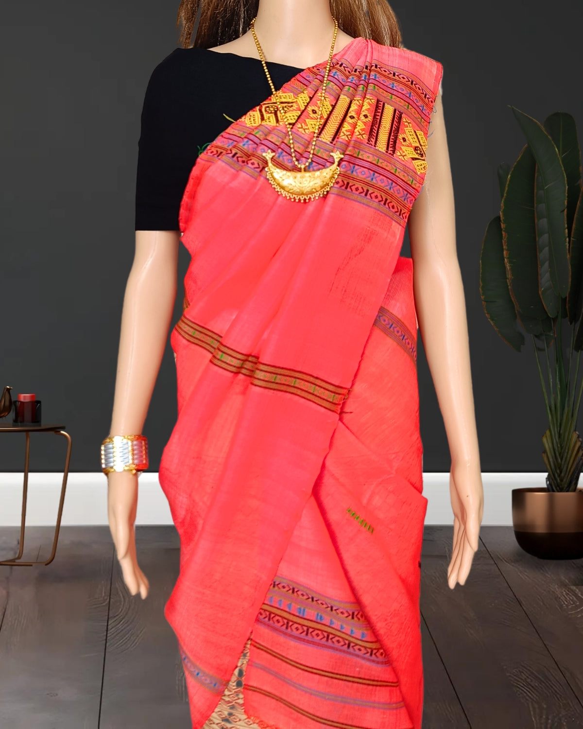 Gero design semi nuni single sador - Orange