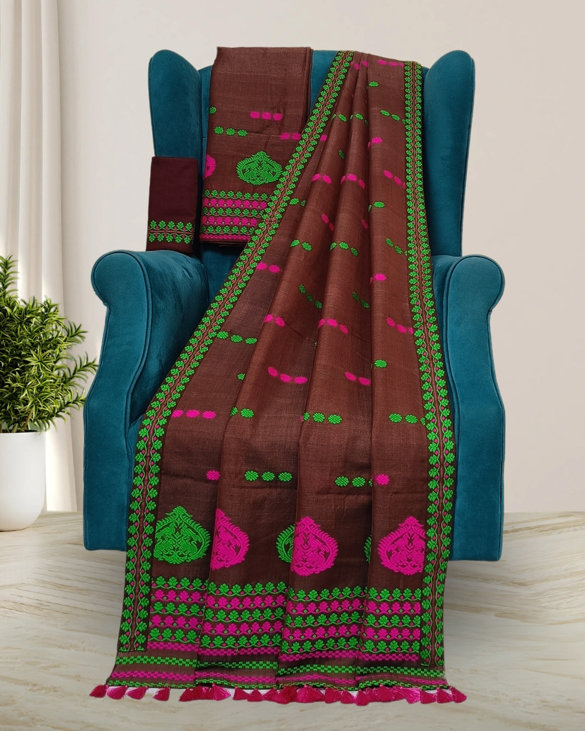 Kesapaat cotton mekhela sador