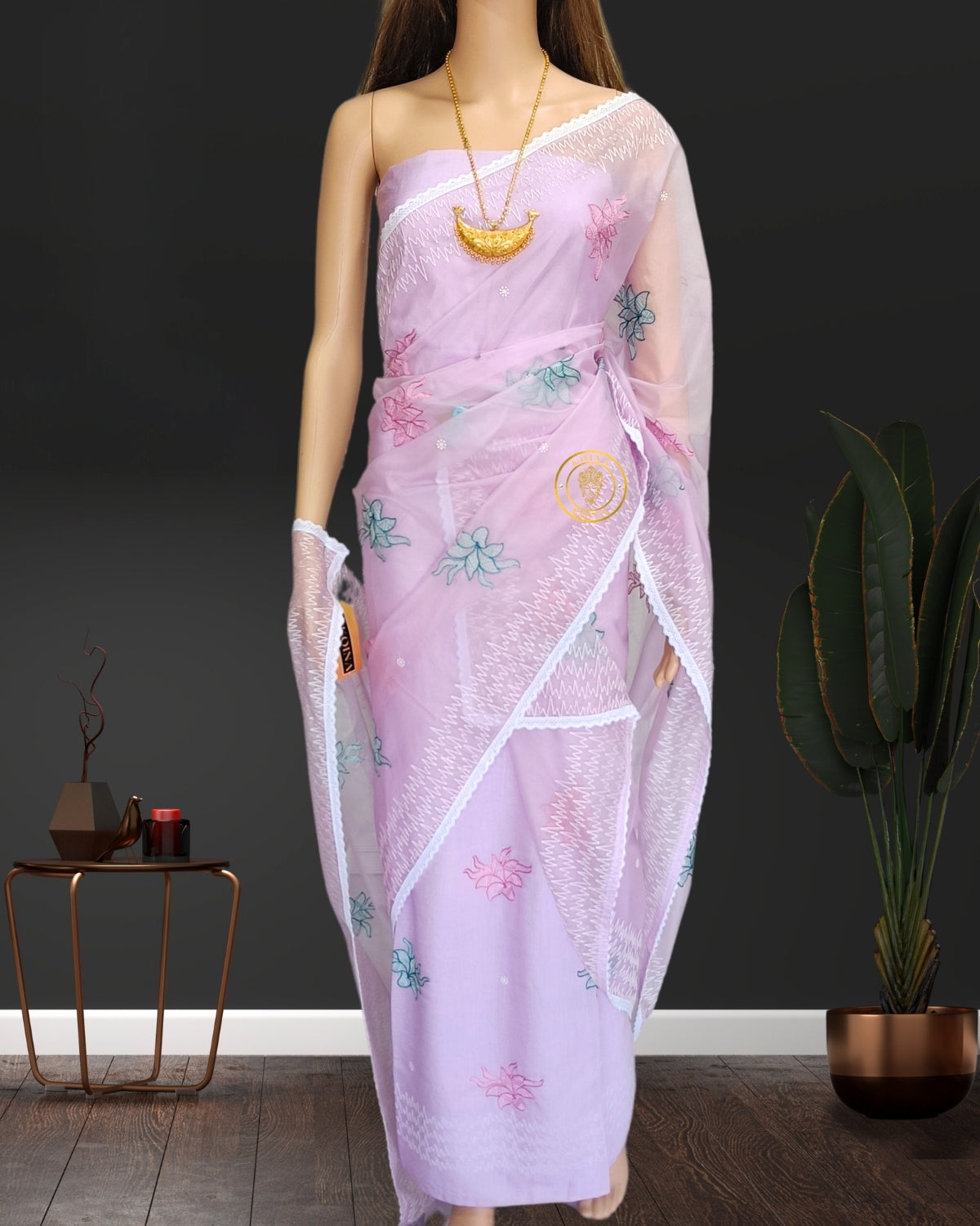 Organza Mekhela sador