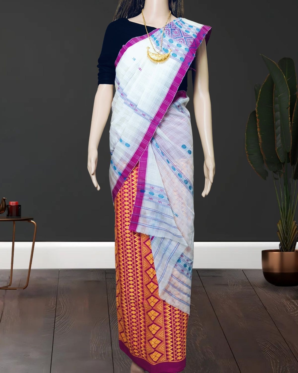 Gero design semi nuni single sador - White