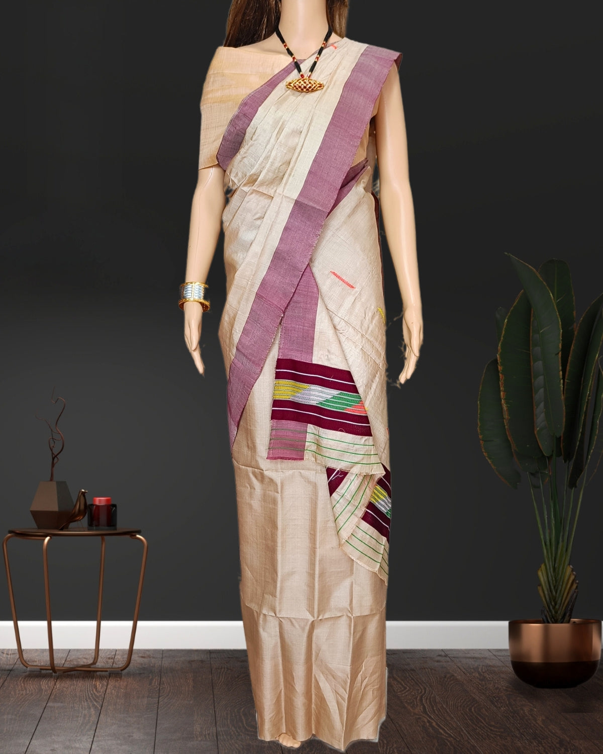 Tussar silk single chadar