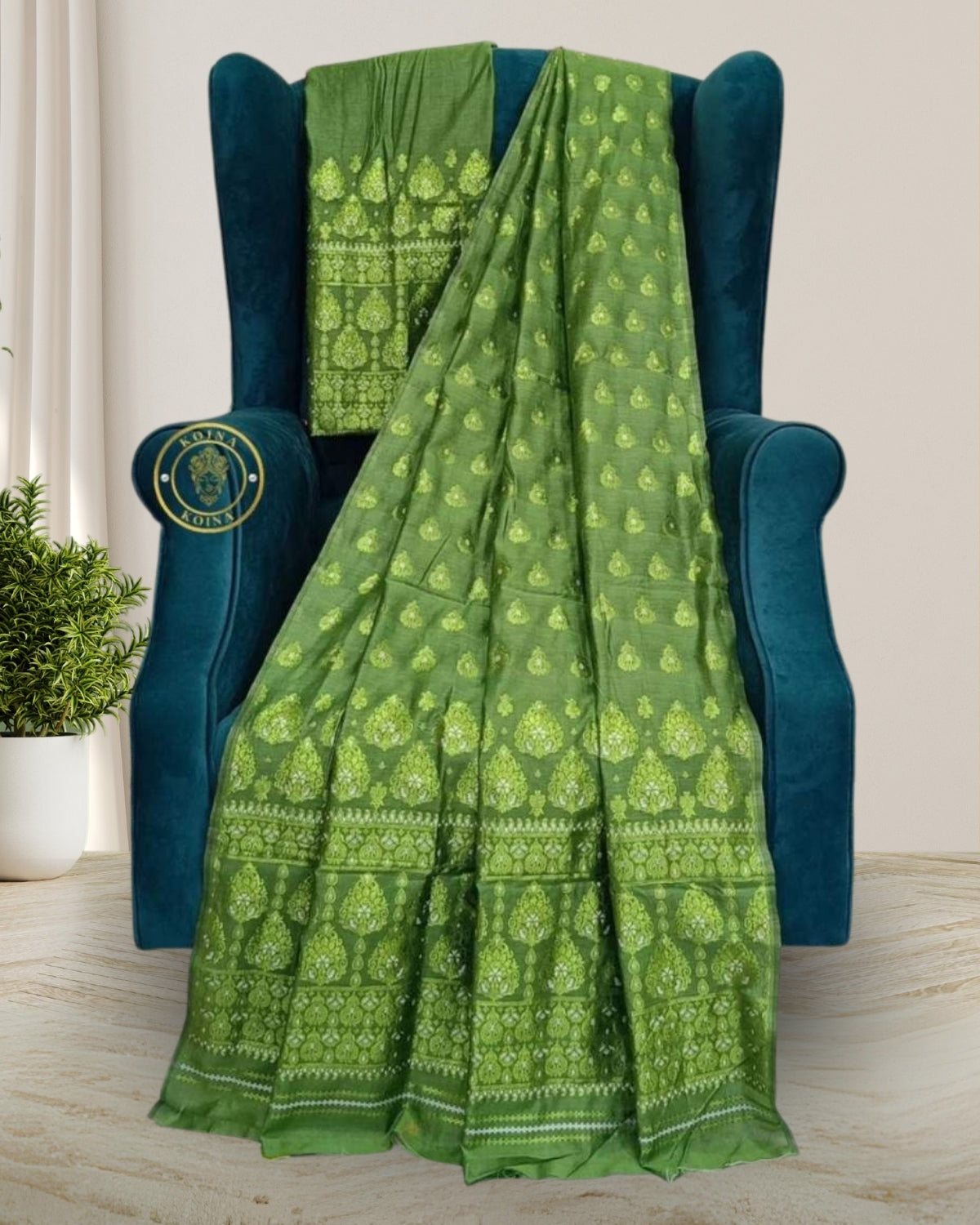 AC cotton mekhela sador