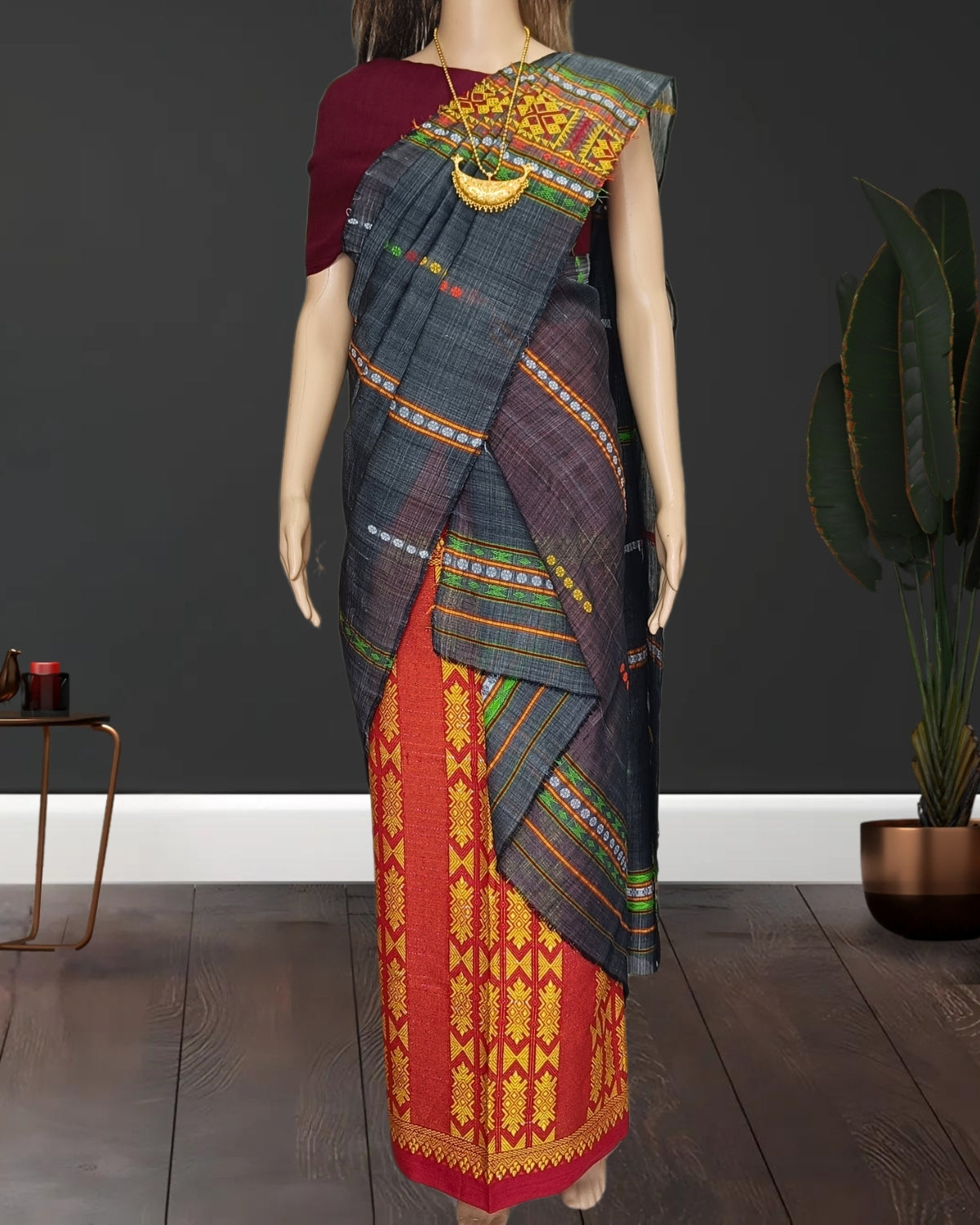 Gero design semi nuni single chadar - Black