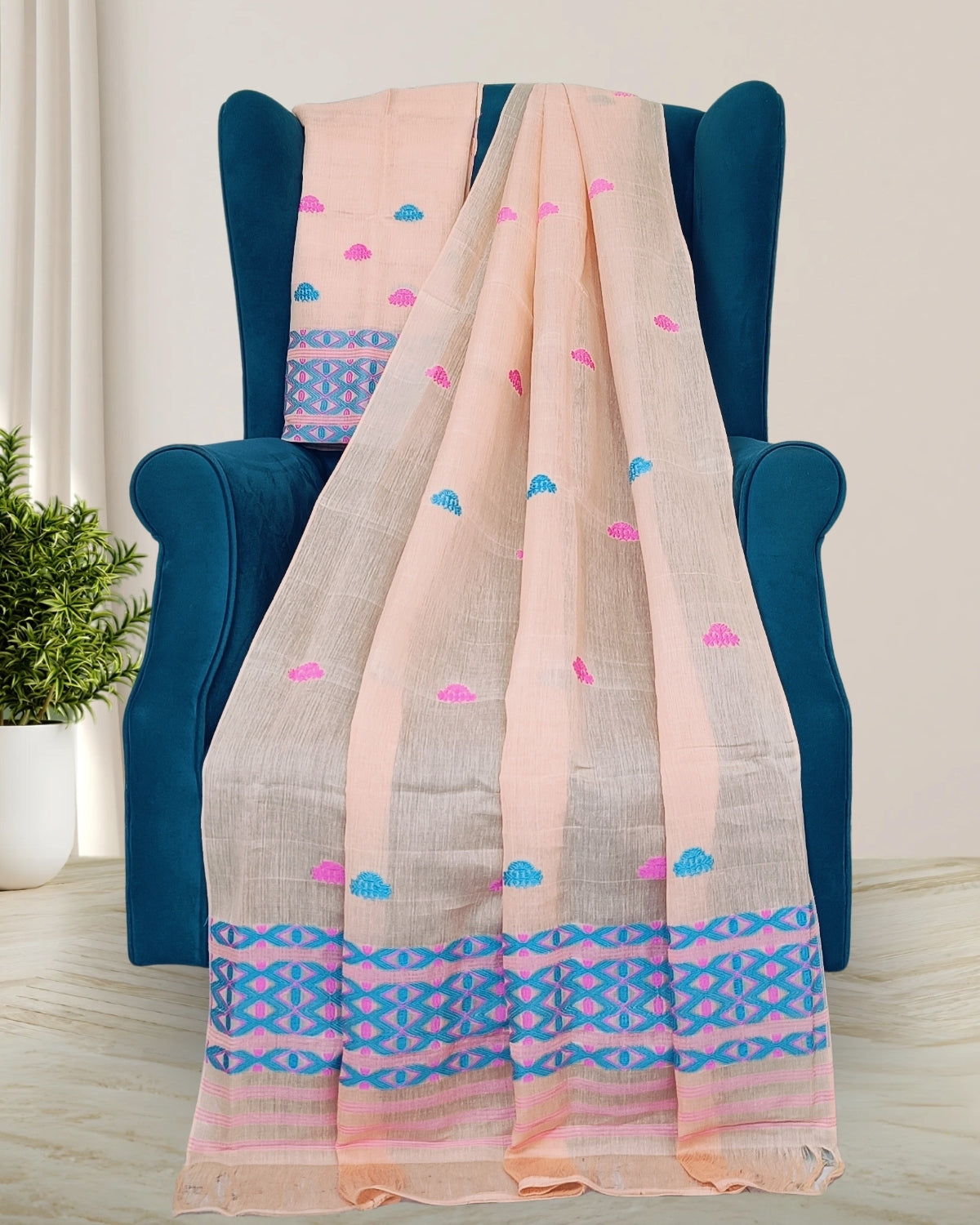 Special nuni cotton mekhela sador