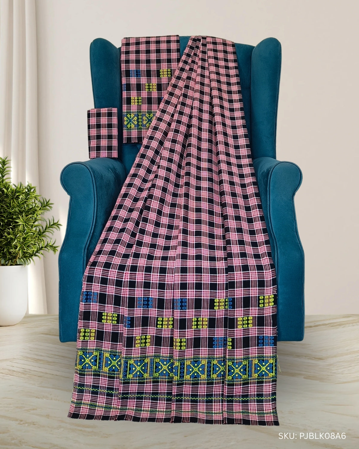 Pajok design Mising mekhela sador