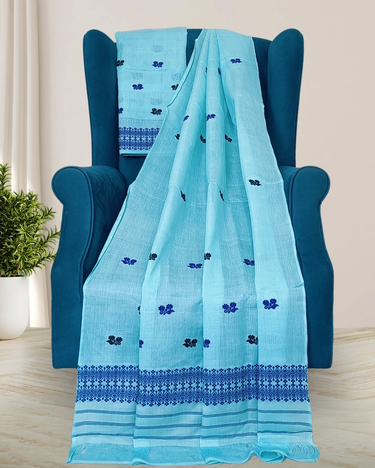 Special nuni cotton mekhela sador