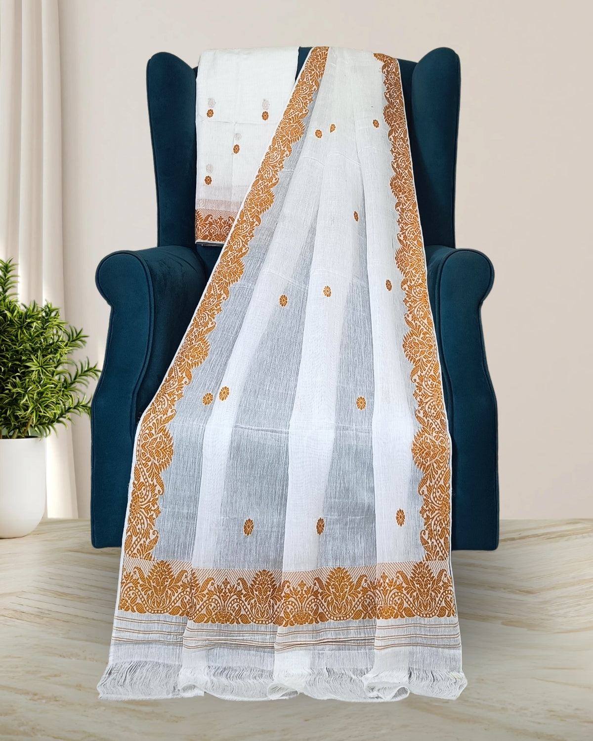 Kesapaat cotton mekhela sador