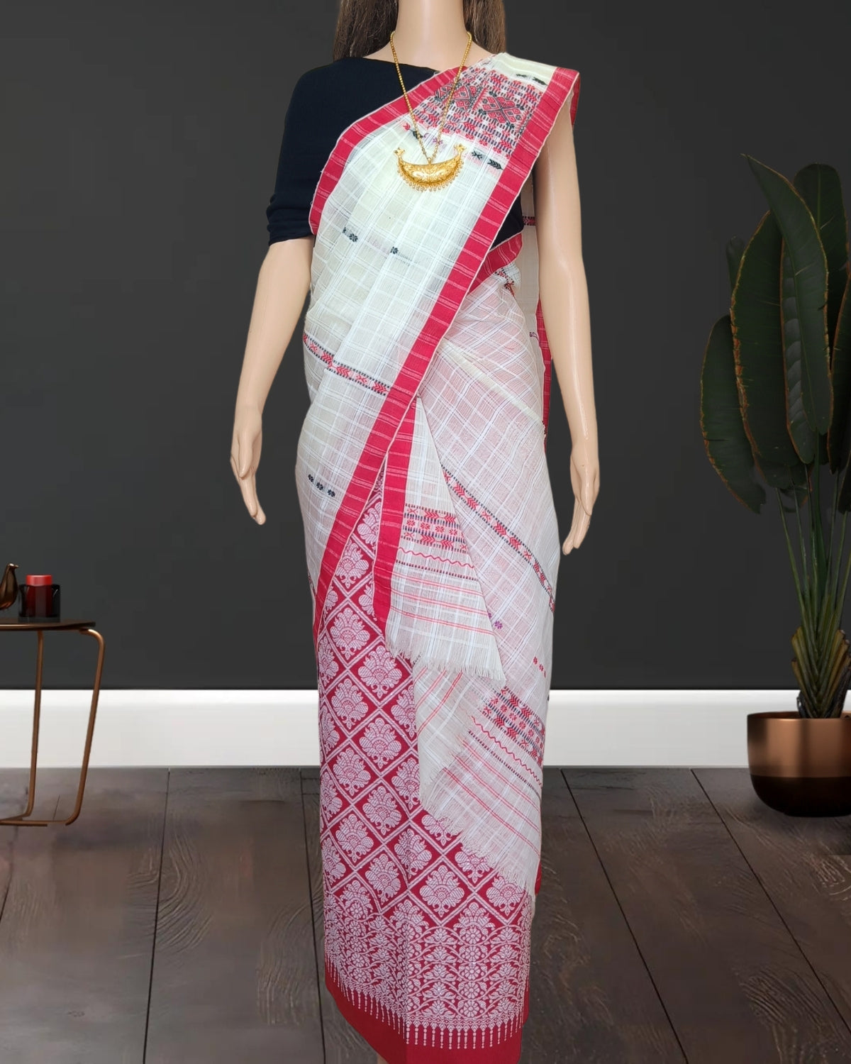 Gero design semi nuni single sador - White