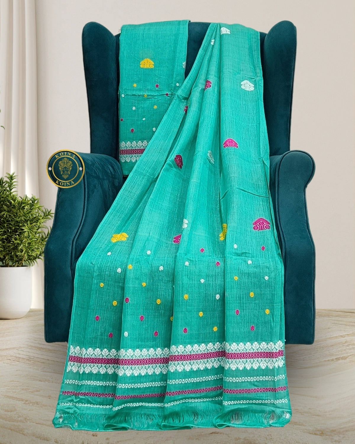 Nuni cotton mekhela sador