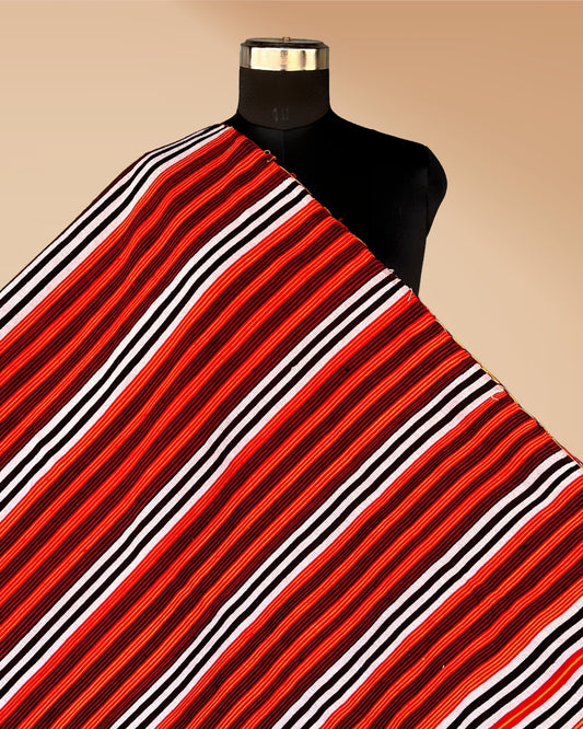 Ribi design stole - Red