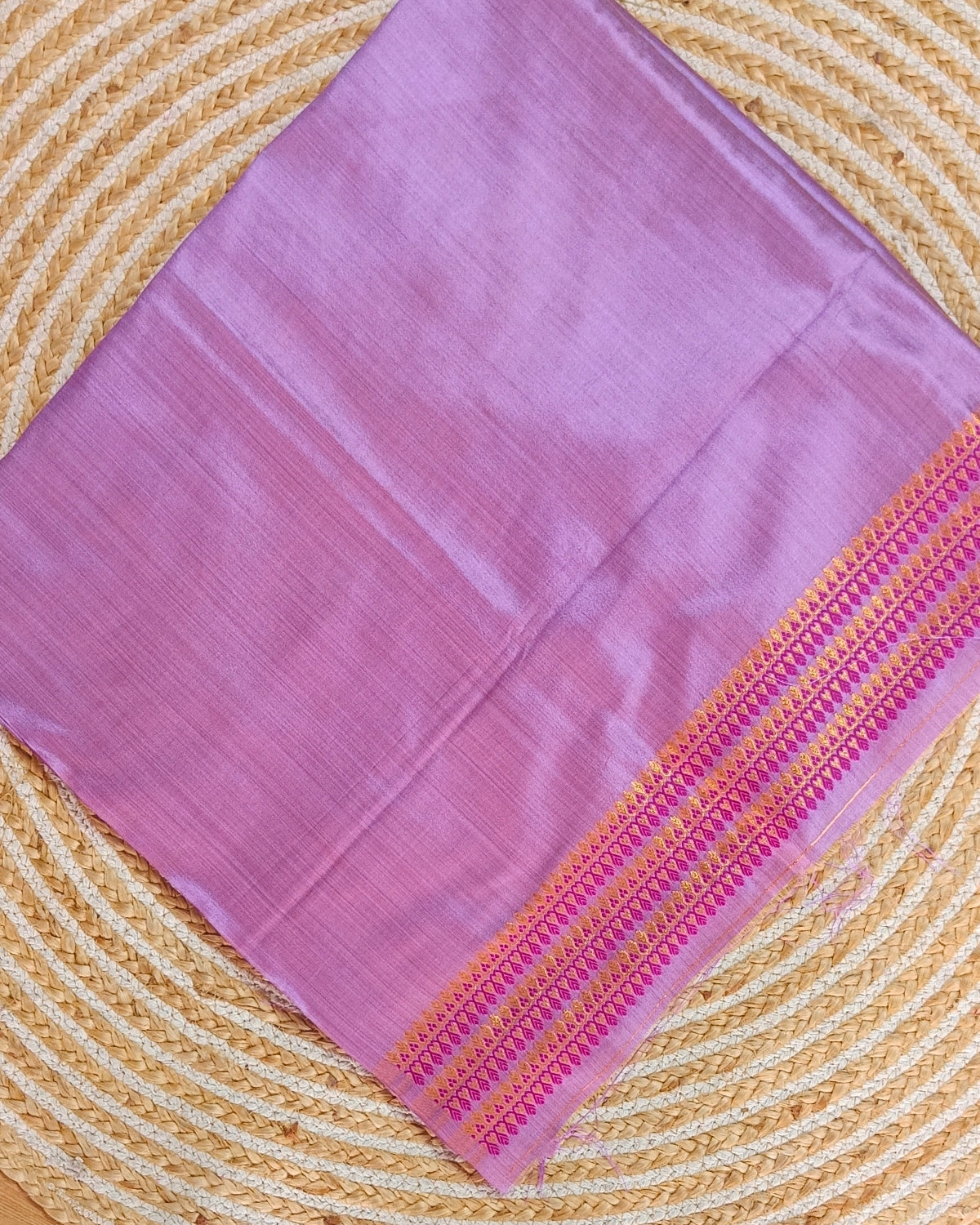 Raw silk mekhela sador
