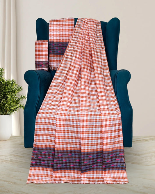 Pajok design Mising mekhela sador