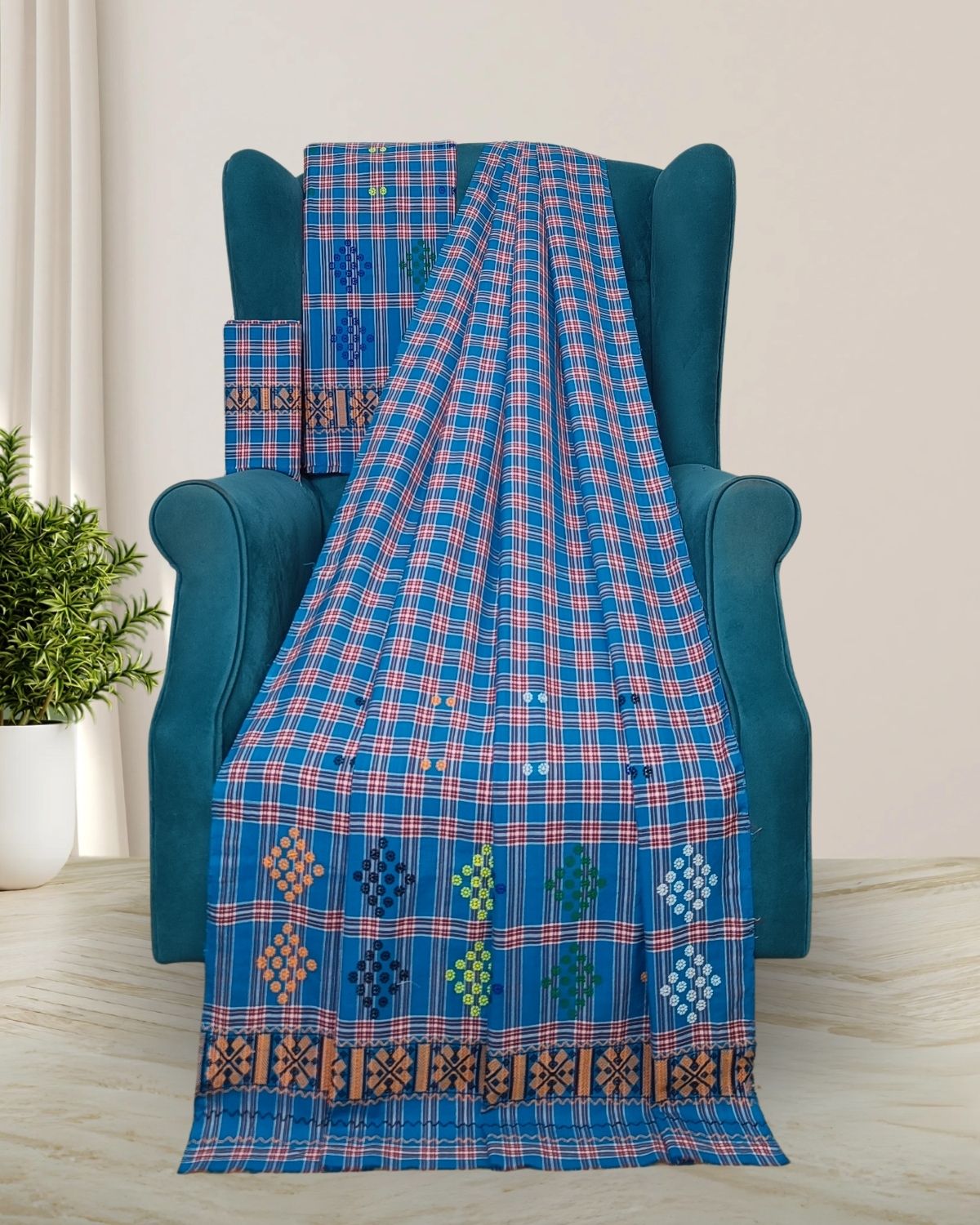 Pajok design Mising mekhela sador