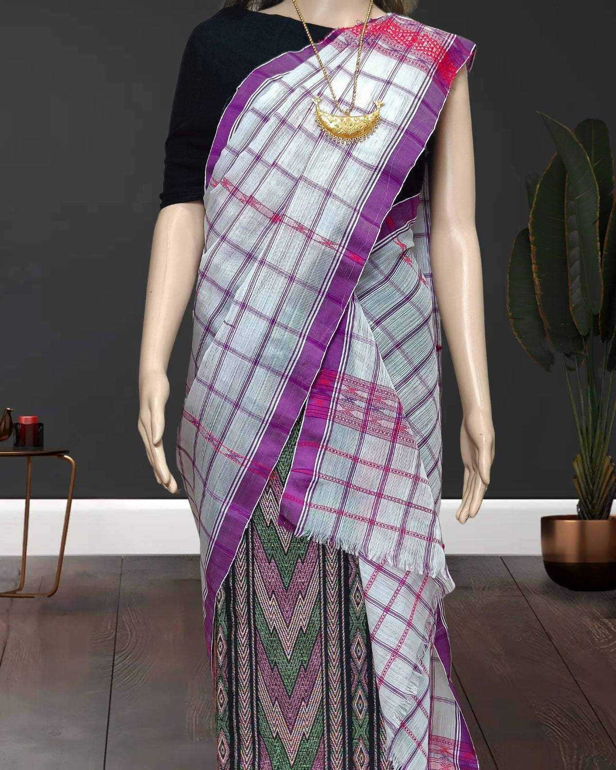 Gero design semi nuni single sador - White