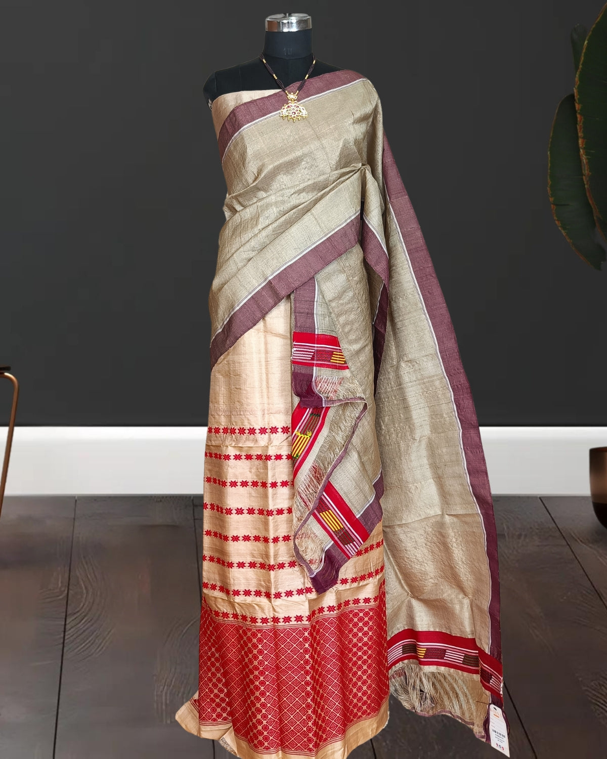 Pure tussar silk riha