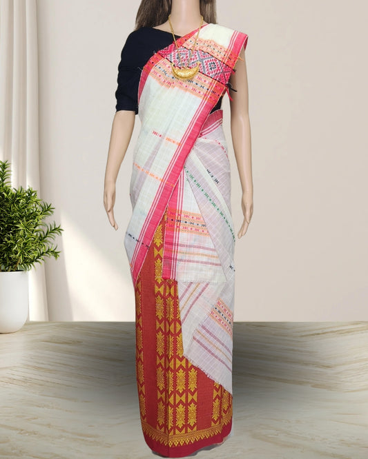 Gero design padmini cotton single sador