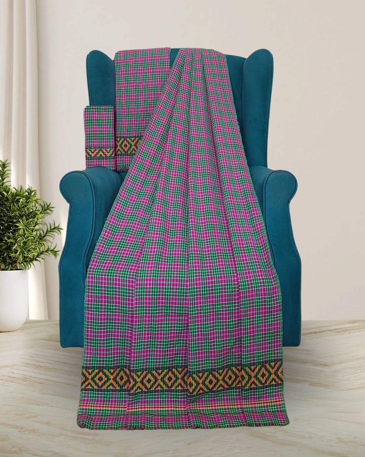Pajok design Mising mekhela sador
