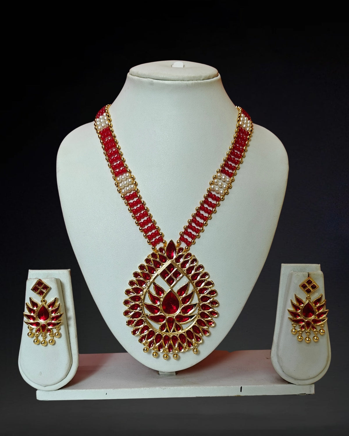 Heavy dugdugi jewellery set