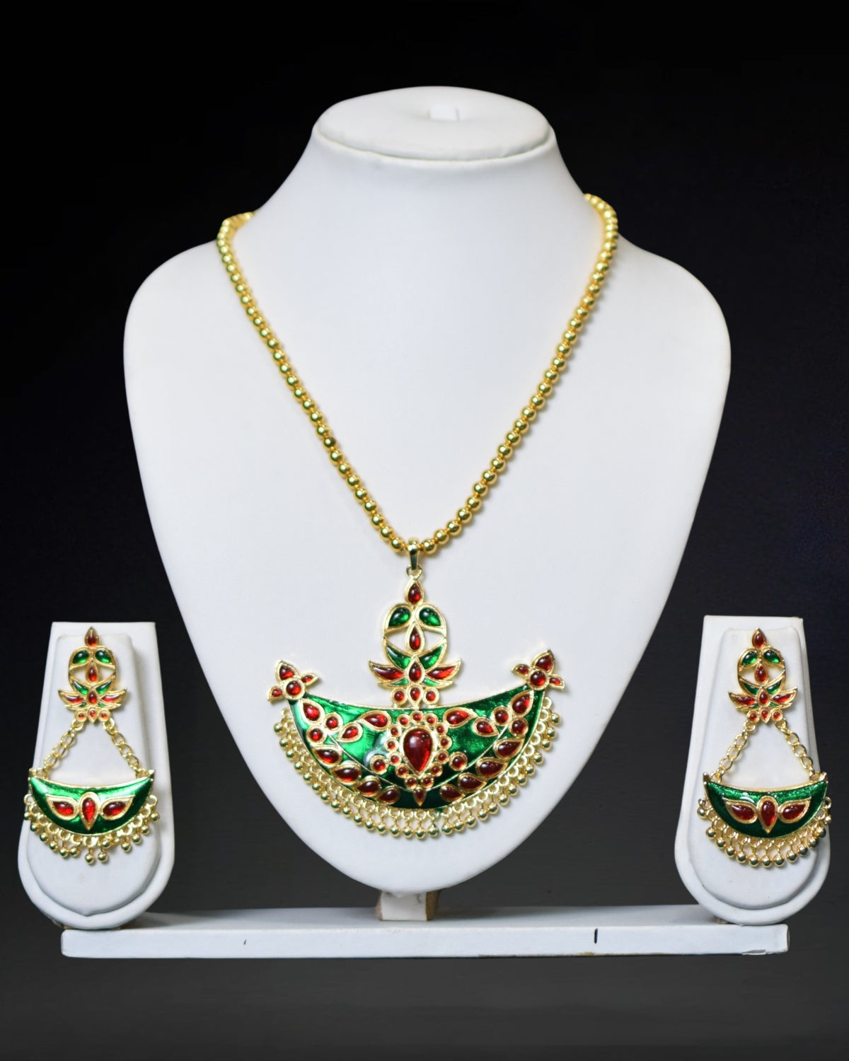 Green junbiri set